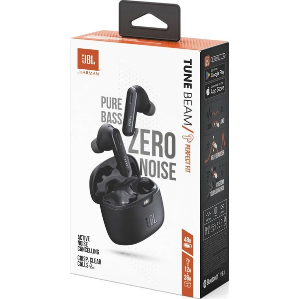 JBL Tune Beam bezdrátová sluchtáka TWS černá - Sluchátka - Obrázek 35F0000P01