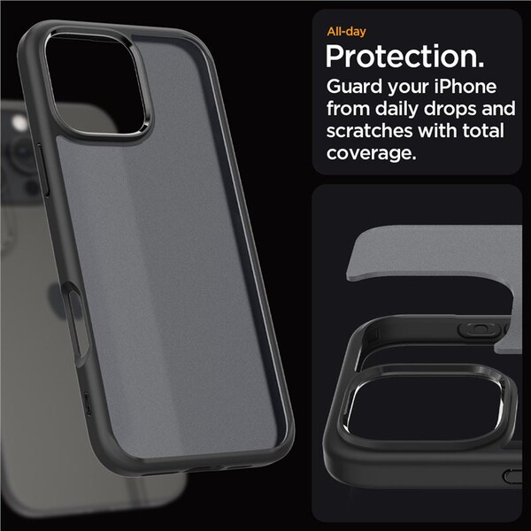 Spigen-Ultra-Hybrid-kryt-iPhone-16-Pro-frost-black
