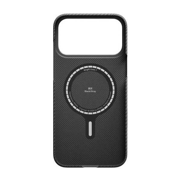 Pitaka-Ultra-Slim-Case-MagSafe-kryt-iPhone-17-Pro-Black-Grey