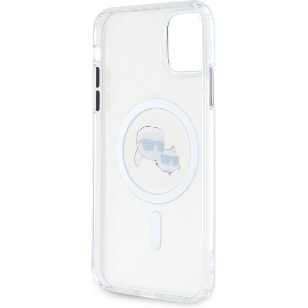 Karl-Lagerfeld-IML-K-CH-Heads-Metal-Frame-MagSafe-zadni-kryt-pro-iPhone-11-ciry