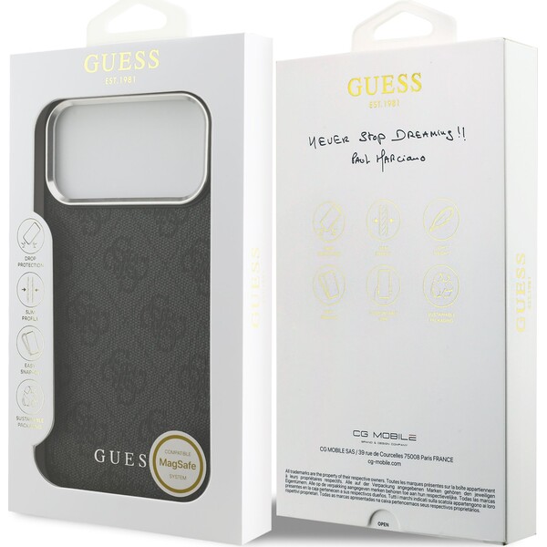 Guess-4G-MagSafe-kryt-iPhone-17-Pro-Max-cerny
