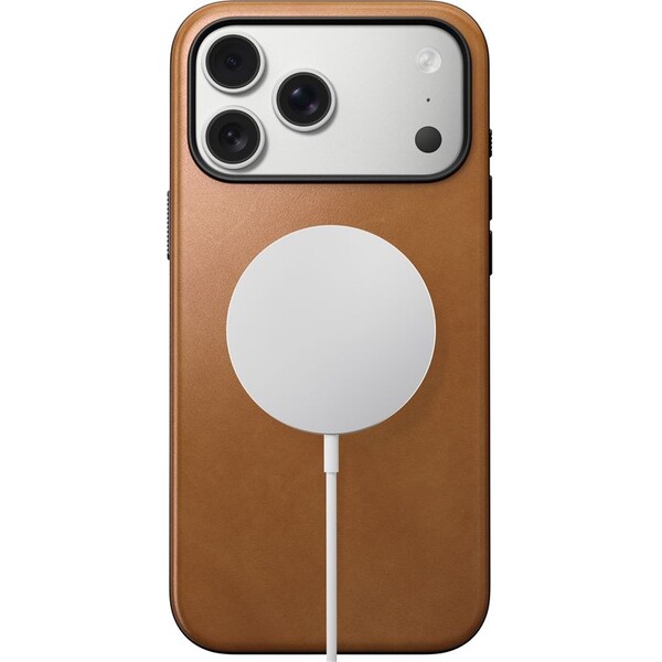 Nomad-Modern-Leather-Case-MagSafe-kozeny-kryt-iPhone-17-Pro-Max-English-Tan
