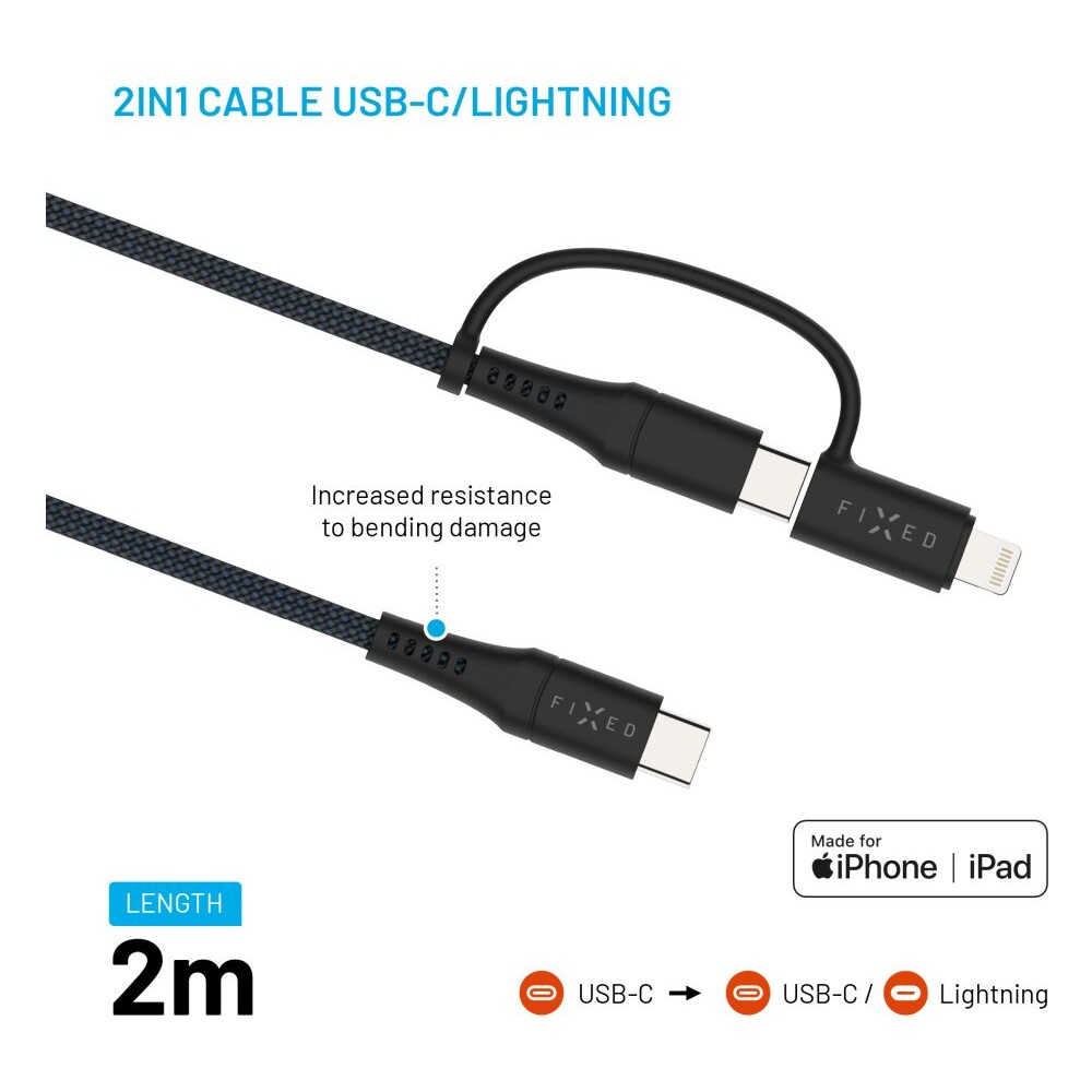 FIXED-2v1-napajeci-kabel-60W-2m-cerny