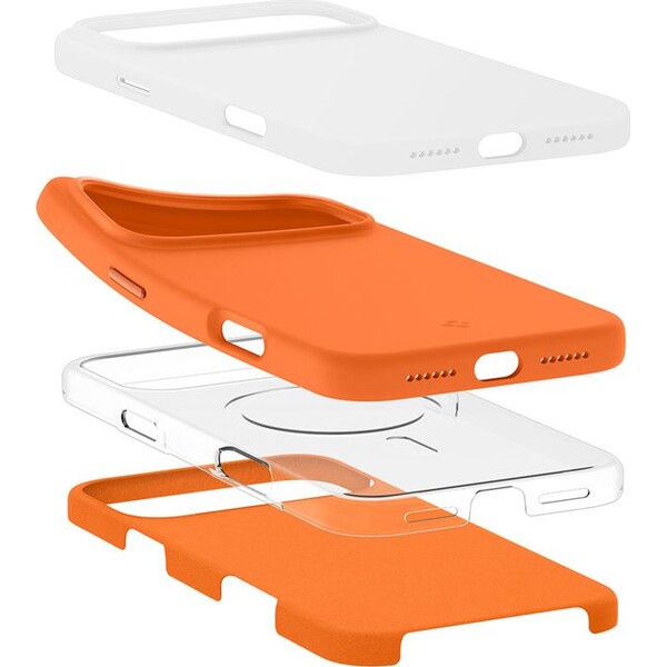Spigen-Silicone-Fit-MagSafe-kryt-iPhone-17-Pro-Max-cosmic-orange