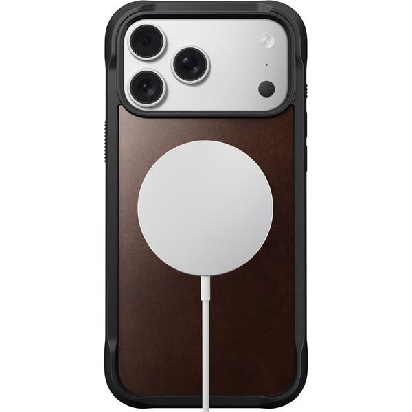 Nomad-Rugged-Leather-Case-Horween-MagSafe-kozeny-kryt-iPhone-17-Pro-Max-Rustic-Brown