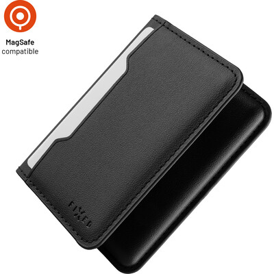 FIXED MagWallet Fold MagSafe peněženka černá