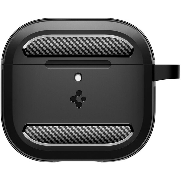 Spigen-Rugged-Armor-pouzdro-AirPods-4-matne-cerne