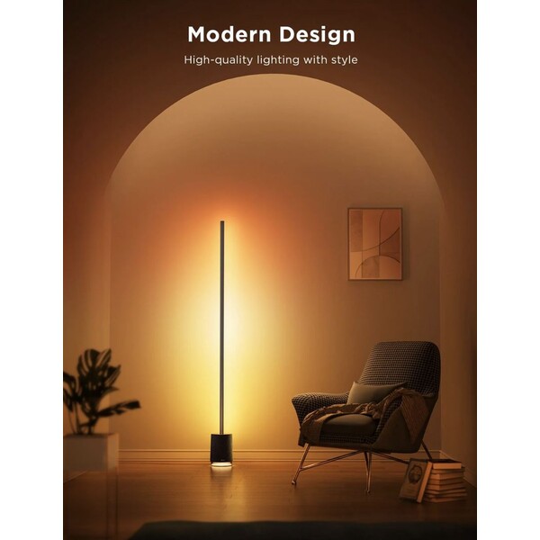 Govee-Lyra-RGBICWW-Pro-LED-lampa-s-reproduktorem-cerna