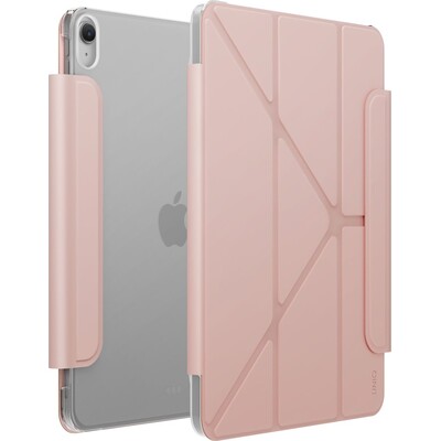UNIQ Camden Lite s pouzdrem pro Apple Pencil iPad Air 11" (M2-M4) růžové