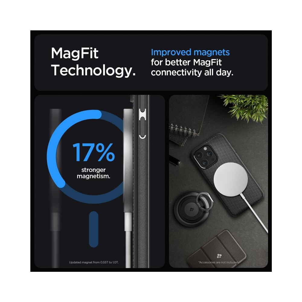 Spigen-Mag-Armor-MagFit-kryt-iPhone-15-Pro-matne-cerny