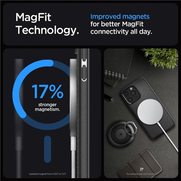 Spigen-Mag-Armor-MagFit-kryt-iPhone-15-Pro-matne-cerny