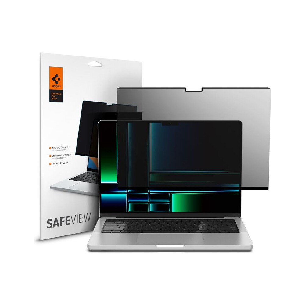 Spigen-SafeView-Privacy-folie-MacBook-Pro-14-M5-M4-M3-M2-M1-