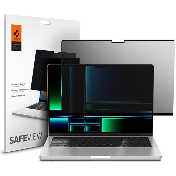 Spigen-SafeView-Privacy-folie-MacBook-Pro-14-M5-M4-M3-M2-M1-