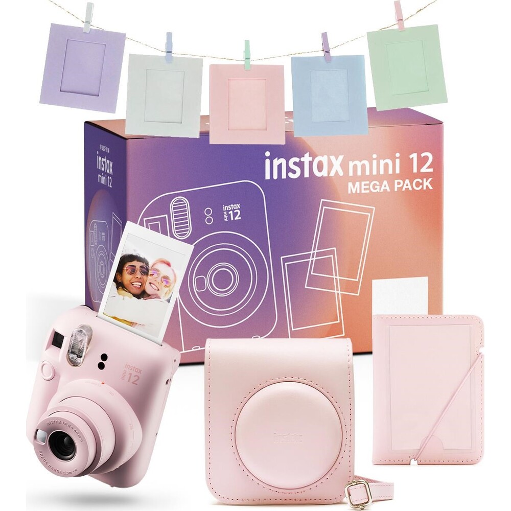 Fujifilm-Instax-Mini-12-Mega-Pack-ruzovy