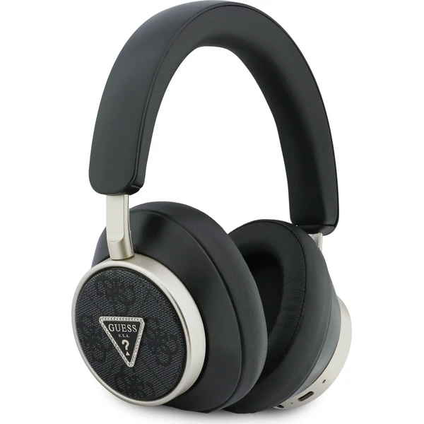 Guess-PU-4G-Triangle-Logo-ENC-bezdratova-sluchatka-cerna