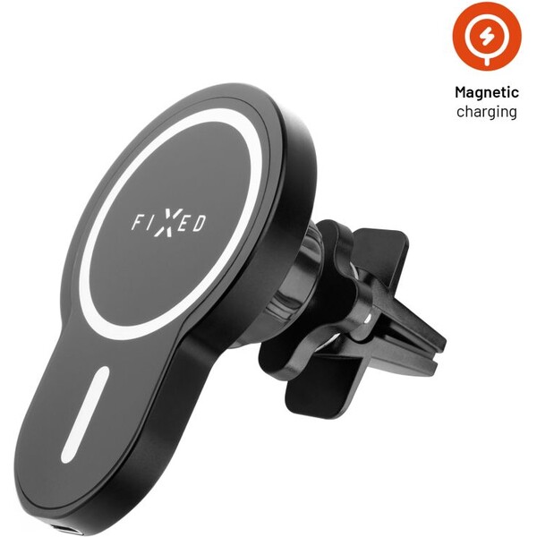 FIXED-MagClick-drzak-s-bezdratovym-nabijenim-MagSafe-15W-cerny