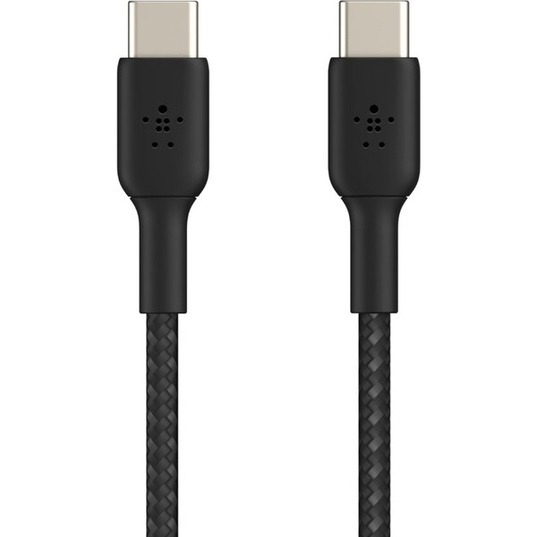 Belkin-BOOST-Charge-Braided-USB-C-USB-C-napajeci-kabel-60W-1m-cerny
