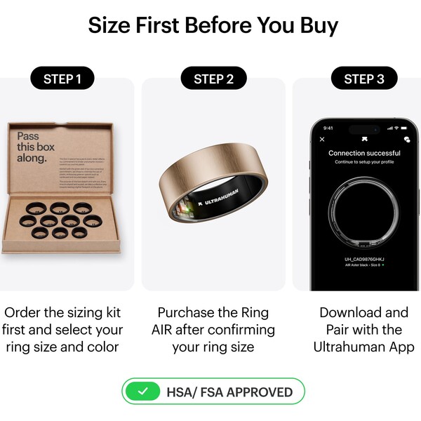 Ultrahuman-Ring-AIR-chytry-prsten-vel-11-Rose-Gold