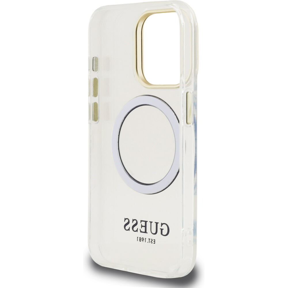 Guess-IML-Gold-Outline-Stand-Camera-Frame-MagSafe-kryt-iPhone-15-Pro-Max-ciry