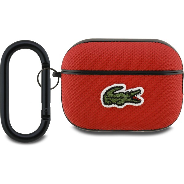 Lacoste-Petit-Pique-Croc-Logo-Patch-pouzdro-AirPods-Pro-2-cervene