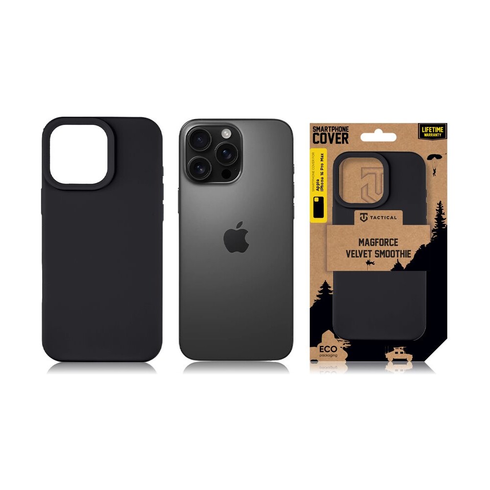 Tactical-MagForce-Velvet-Smoothie-Kryt-pro-Apple-iPhone-16-Pro-Max-Asphalt