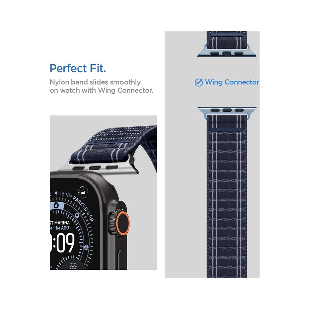 Spigen-Fabric-Band-reminek-hook-and-loop-Apple-Watch-49-46-45-44mm-namorne-modry
