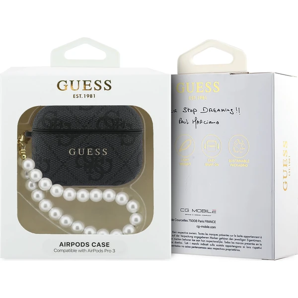 Guess-PU-4G-Classic-Logo-Pearl-Strap-pouzdro-AirPods-Pro-3-cerne