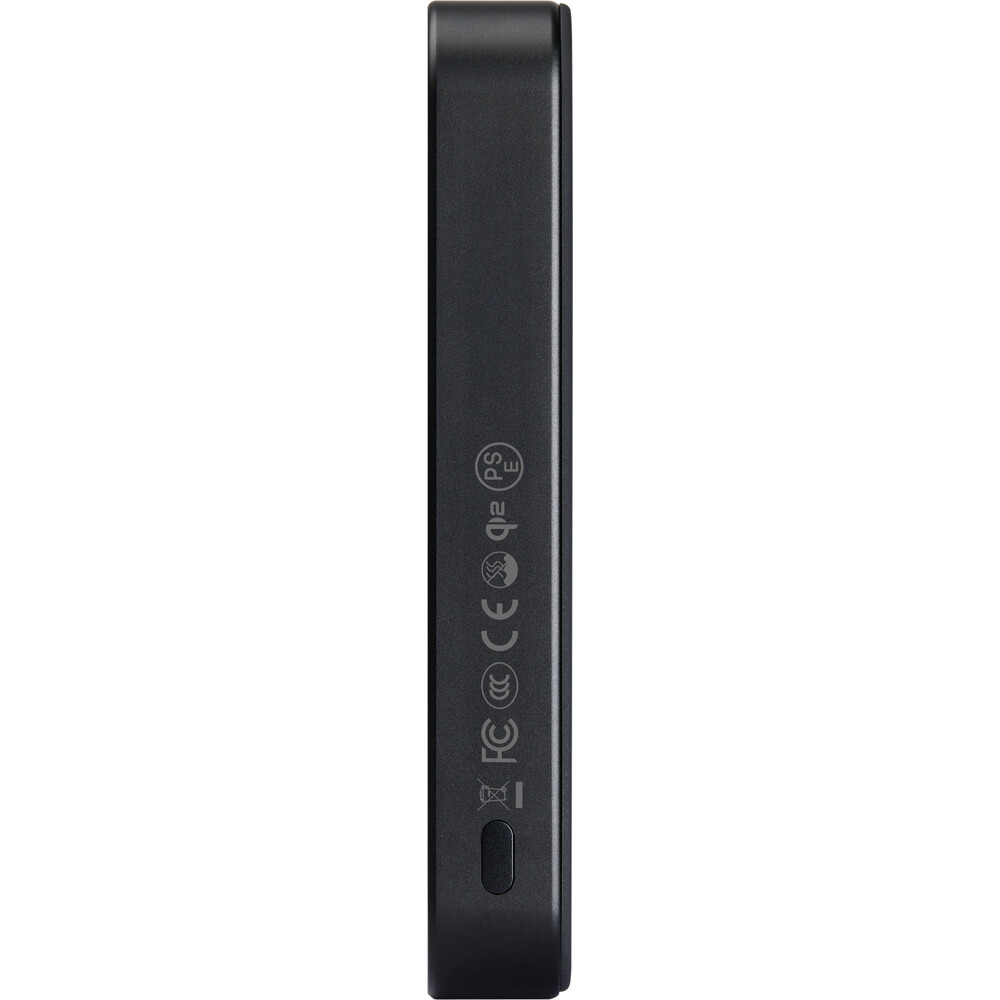 Pitaka-Powerbanka-15W-10000mAh-Qi2-MagSafe-Black-Grey
