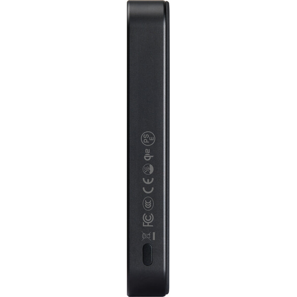 Pitaka-Powerbanka-15W-10000mAh-Qi2-MagSafe-Black-Grey