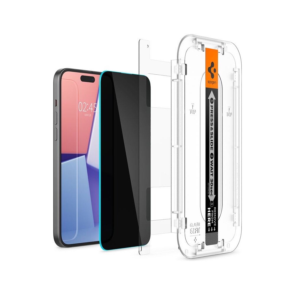 Spigen-Glass-tR-EZ-Fit-HD-Privacy-tvrzene-sklo-iPhone-15-16-cire