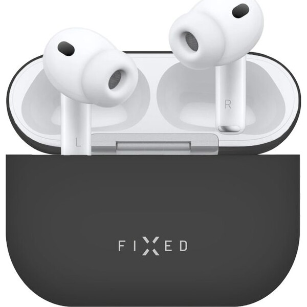 FIXED-Silky-silikonove-pouzdro-pro-Apple-AirPods-Pro-3-cerne