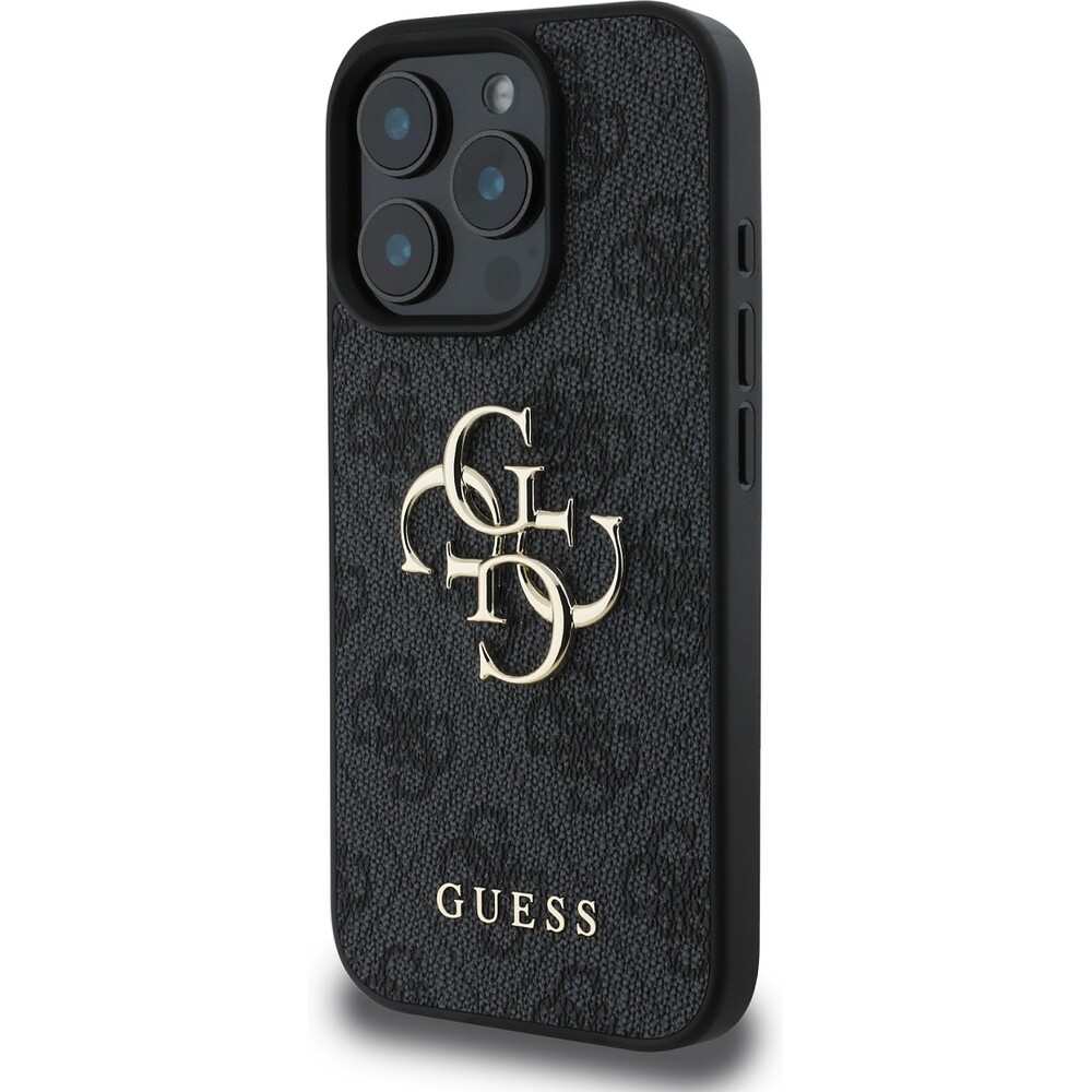 Guess-PU-4G-Metal-Logo-kryt-pro-iPhone-16-Pro-Max-sedy