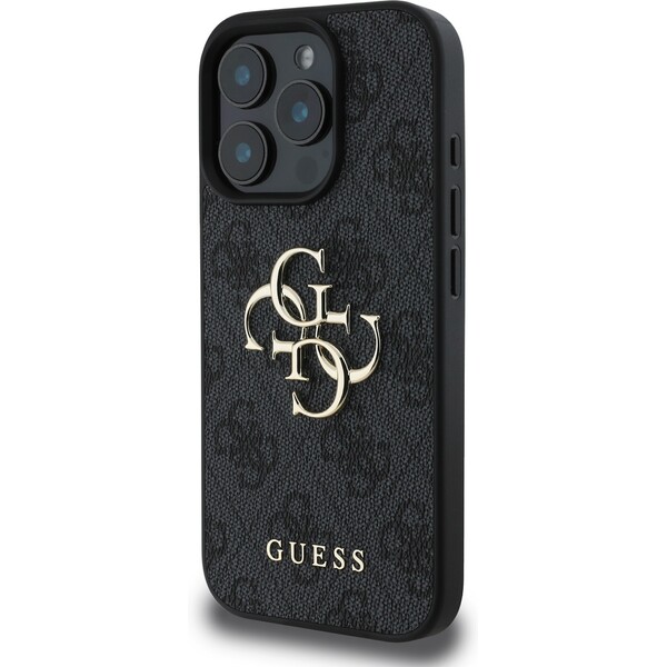 Guess-PU-4G-Metal-Logo-kryt-pro-iPhone-16-Pro-Max-sedy