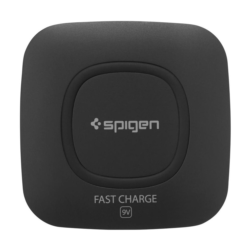 Spigen-Essential-F301W-bezdratova-nabijecka-cerna