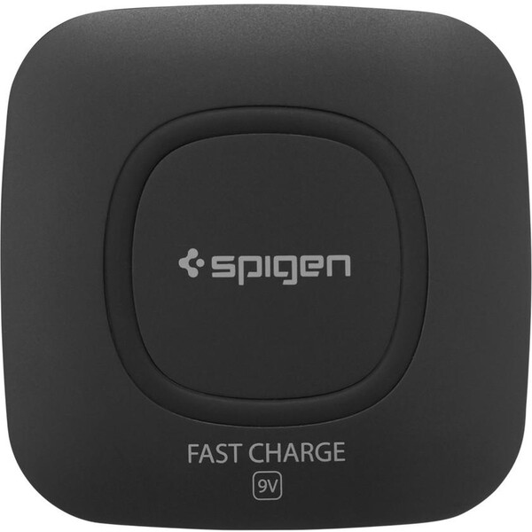 Spigen-Essential-F301W-bezdratova-nabijecka-cerna