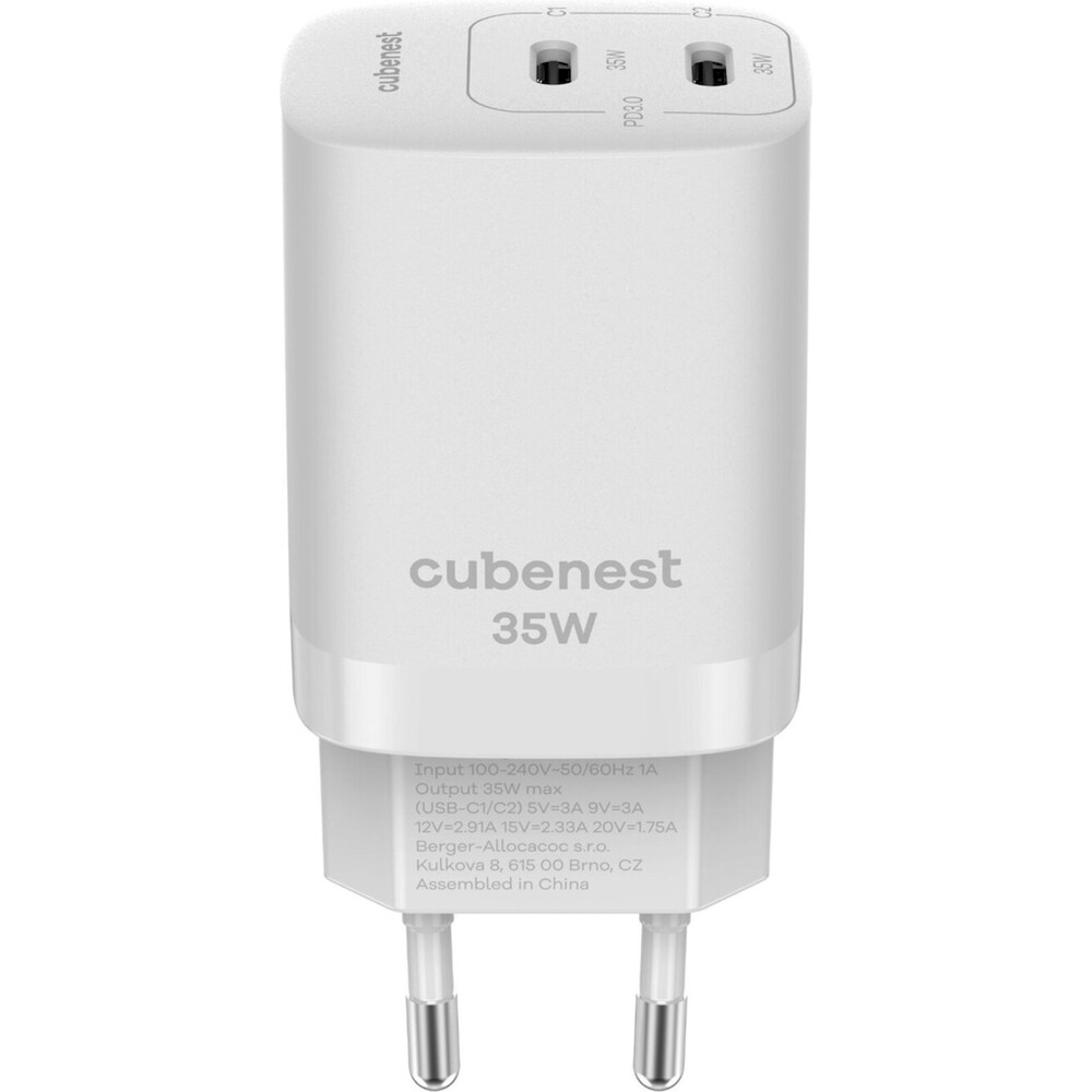 CubeNest-S2D1-sitova-nabijecka-35W-bila