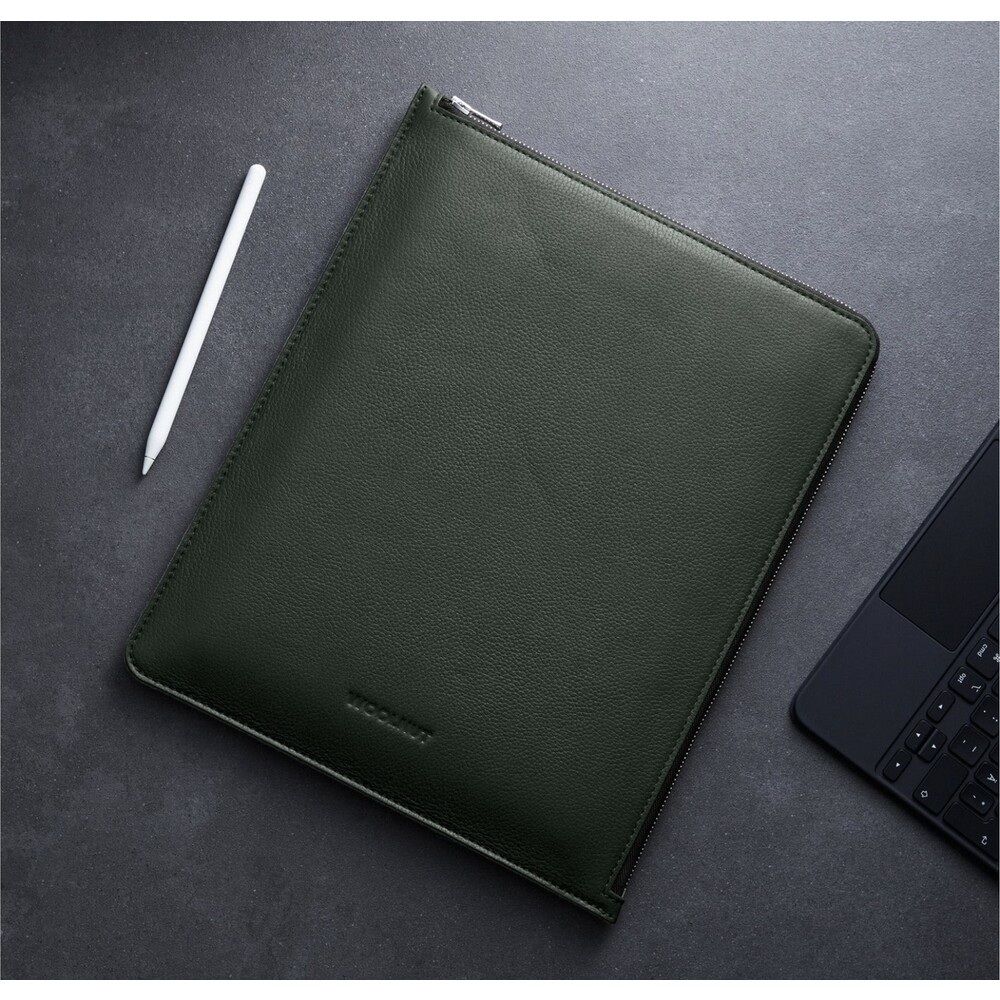 Woolnut-Leather-Folio-kozene-pouzdro-iPad-Pro-12-9-iPad-Pro-13-iPad-Air-13-tmave-zelene