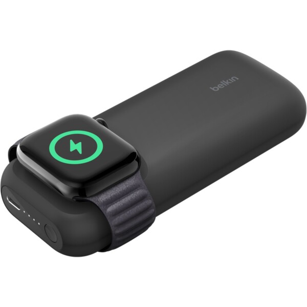 Belkin-BoostCharge-Pro-powerbanka-pro-Apple-Watch-USB-C-10000mAh-cerna