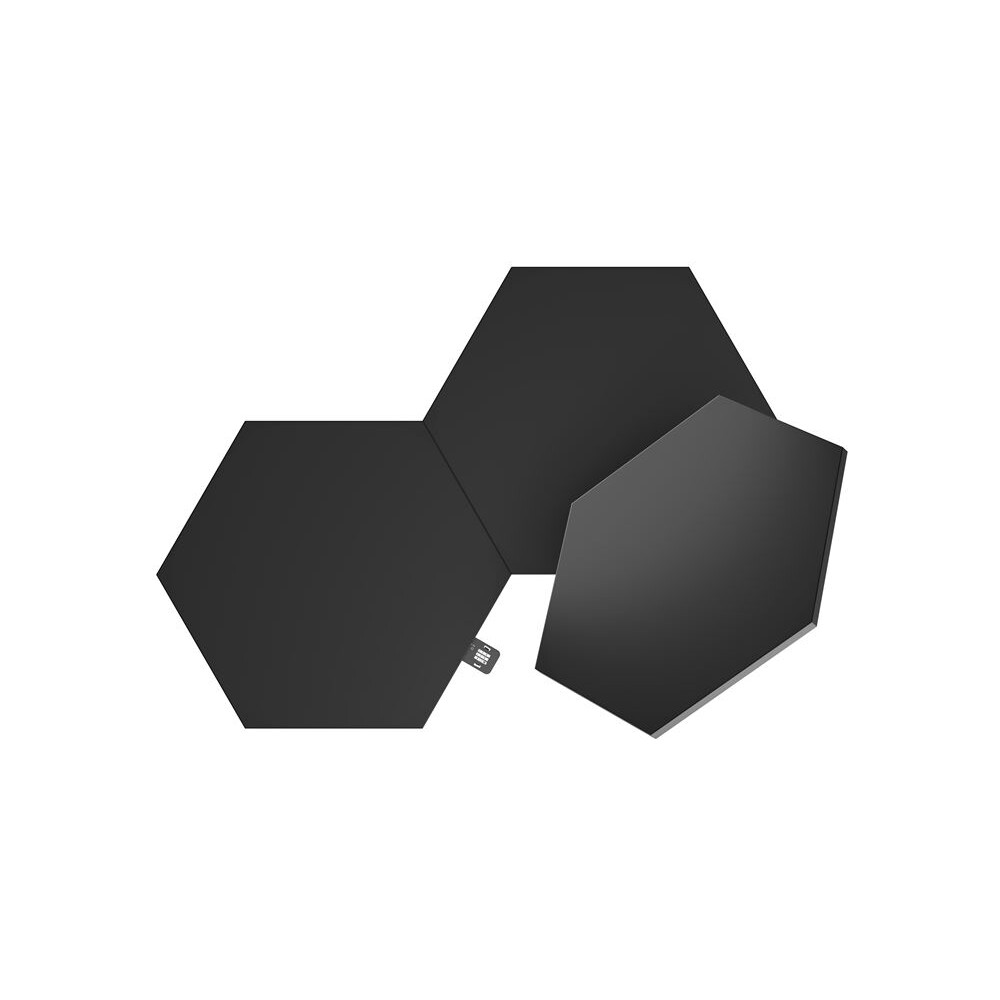 Nanoleaf-Shapes-v-limitovane-edici-Black-Hexagons-Expansion-3-Pack