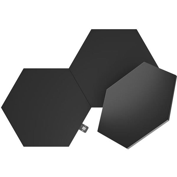 Nanoleaf-Shapes-v-limitovane-edici-Black-Hexagons-Expansion-3-Pack