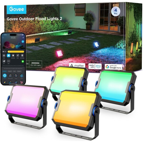 Govee-Flood-Lights-2-venkovni-SMART-LED-svetla-4ks