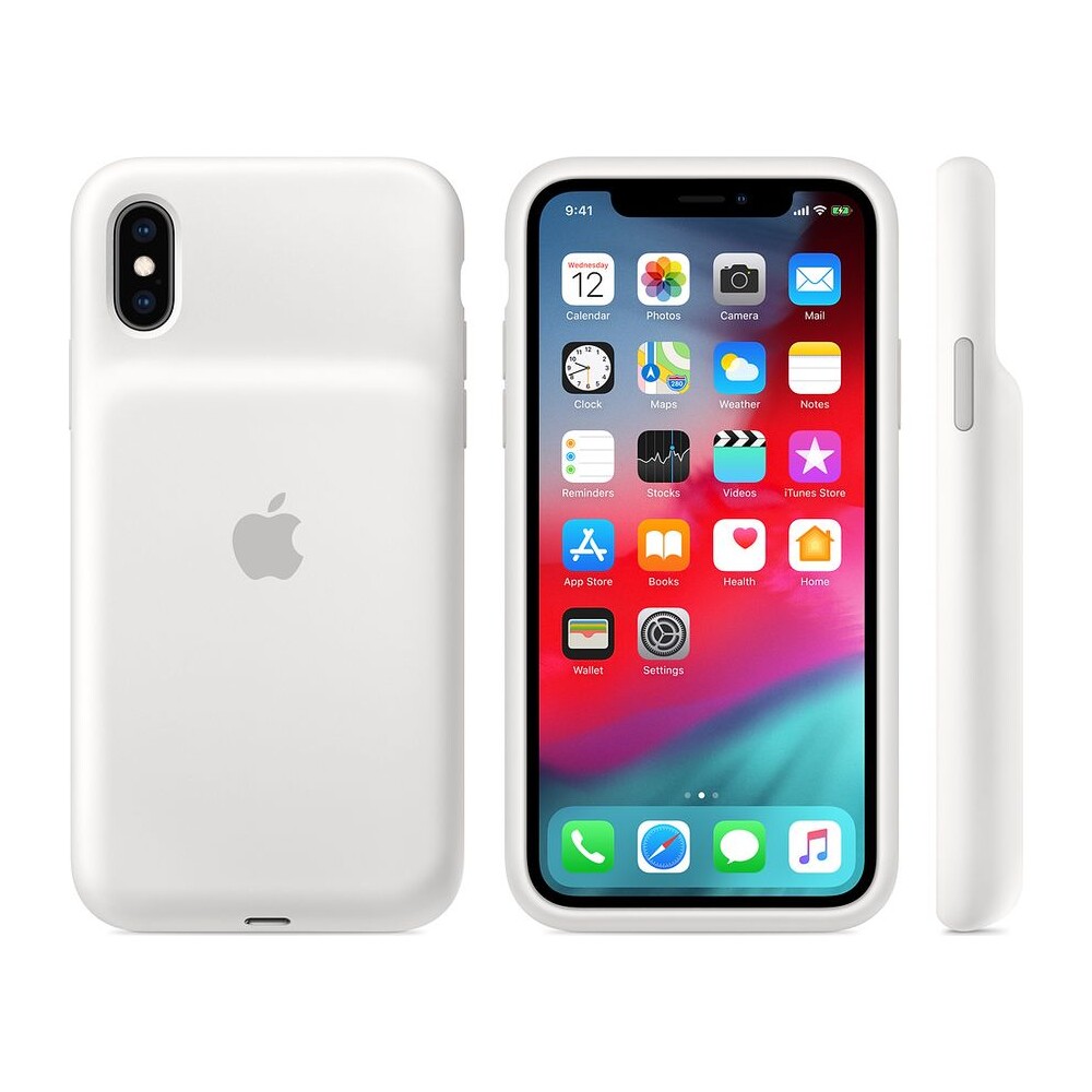 Apple-iPhone-XS-Smart-Battery-Case-zadni-kryt-s-baterii-bily