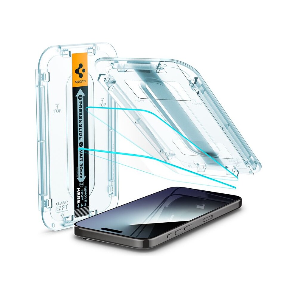 Spigen-Glass-tR-EZ-Fit-2-Pack-tvrzene-sklo-iPhone-15-Pro-Max-cire