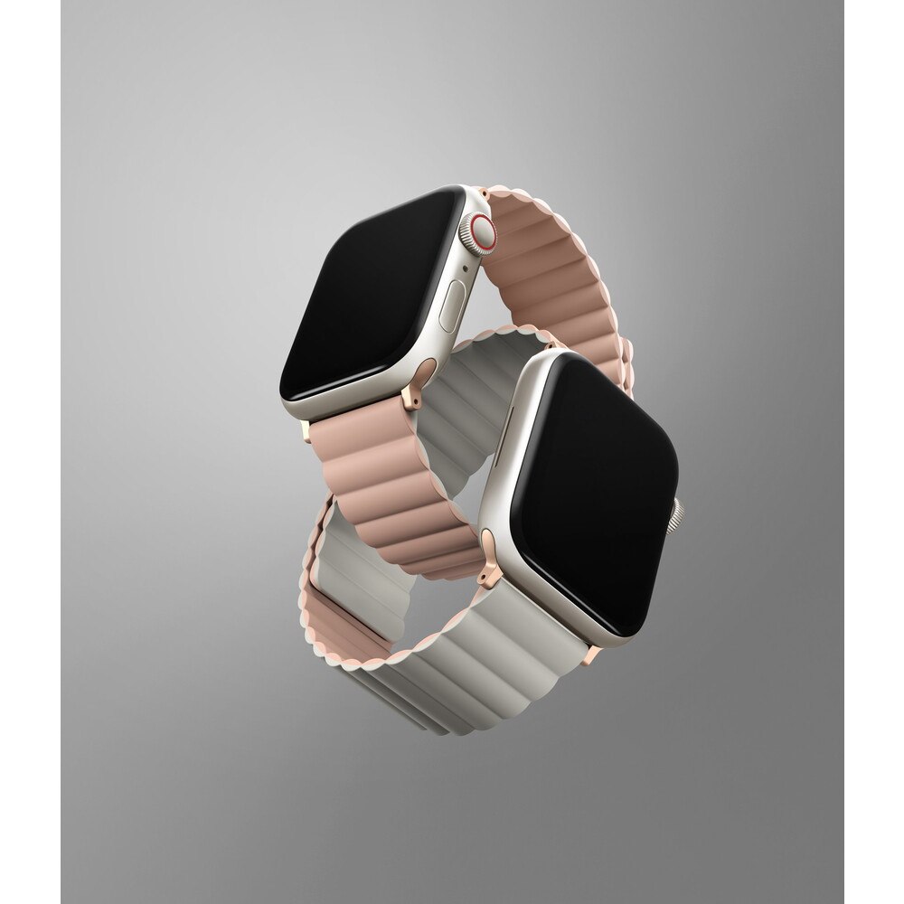 UNIQ-Revix-oboustranny-reminek-pro-Apple-Watch-42-41-40-38mm-Blush-ruzovy-bezovy-