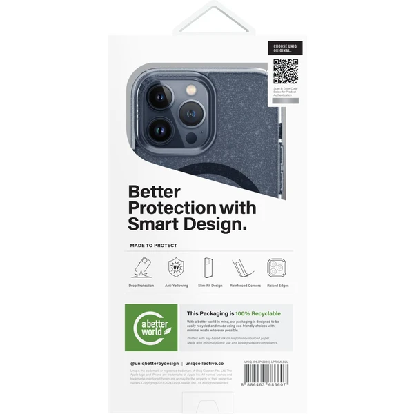 UNIQ LifePro Xtreme MagClick kryt iPhone 15 Pro Max Tinsel Blue (modrý) - Pouzdra - Obrázek 3E69000601