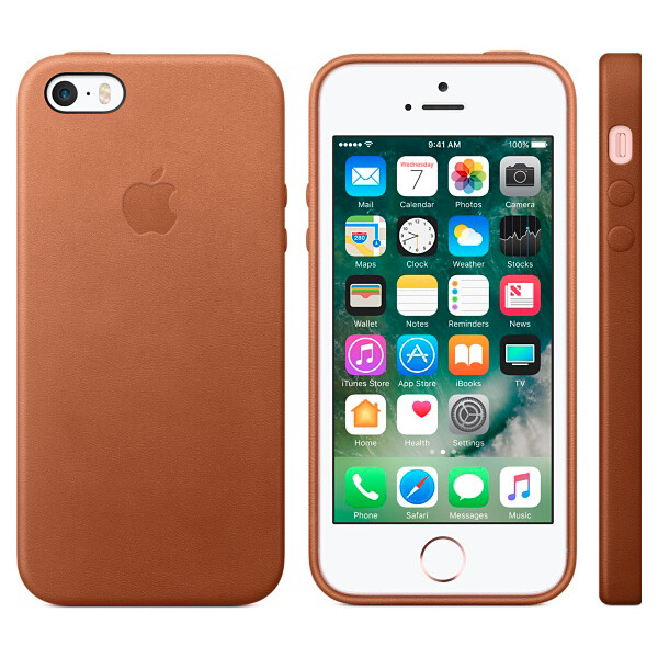 Apple-iPhone-5S-SE-Leather-Case-zadni-kryt-sedlove-hnedy