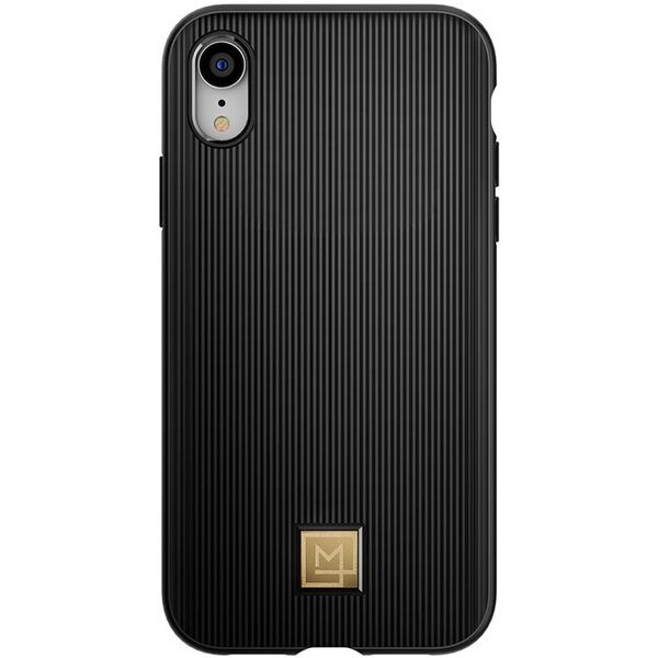 Spigen-La-Manon-Classy-kryt-Apple-iPhone-XR-cerny