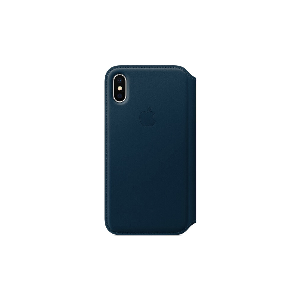 Apple-Folio-kozene-pouzdro-iPhone-X-vesmirne-modre