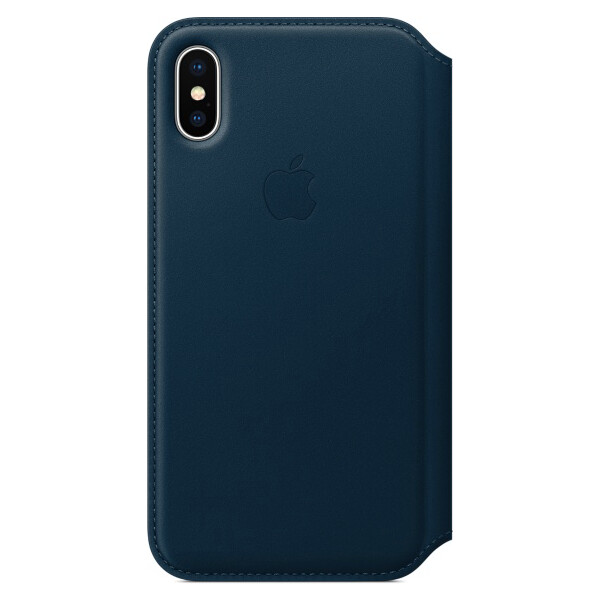 Apple-Folio-kozene-pouzdro-iPhone-X-vesmirne-modre