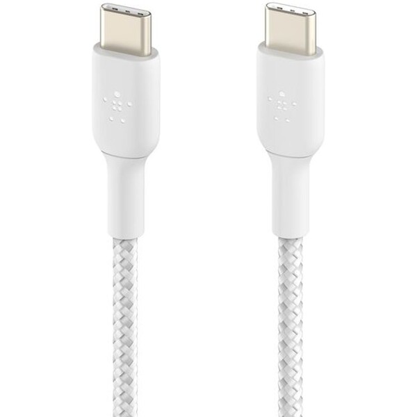 Belkin-BOOST-Charge-Braided-USB-C-USB-C-napajeci-kabel-60W-0-15m-bily